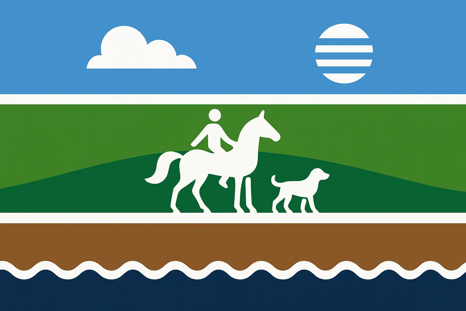drapeau de la terre